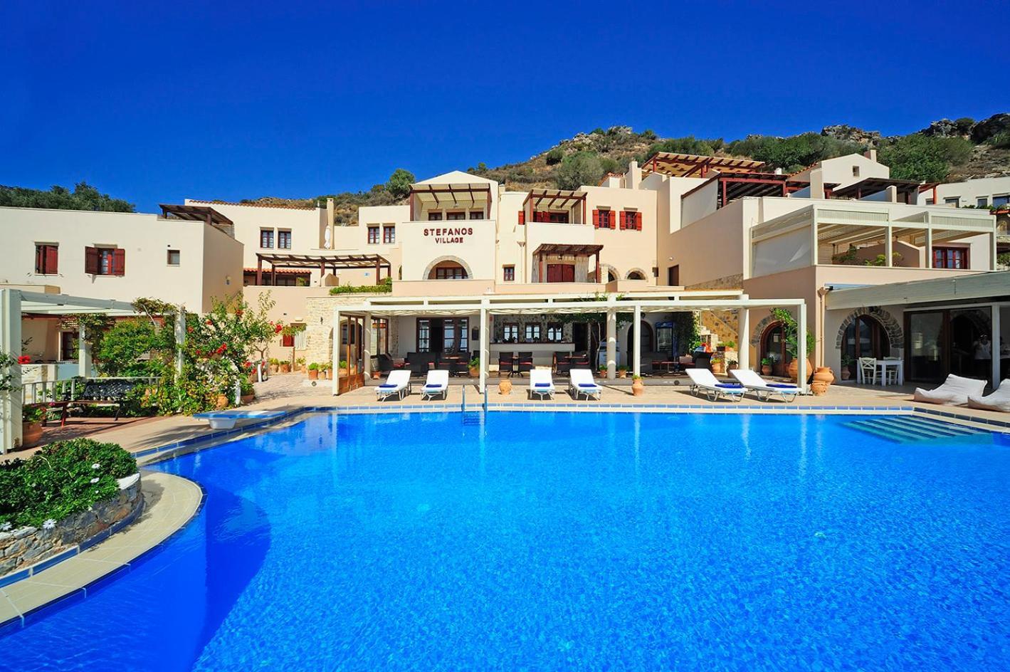 Stefanos Village Hotel Mirthios  Bagian luar foto